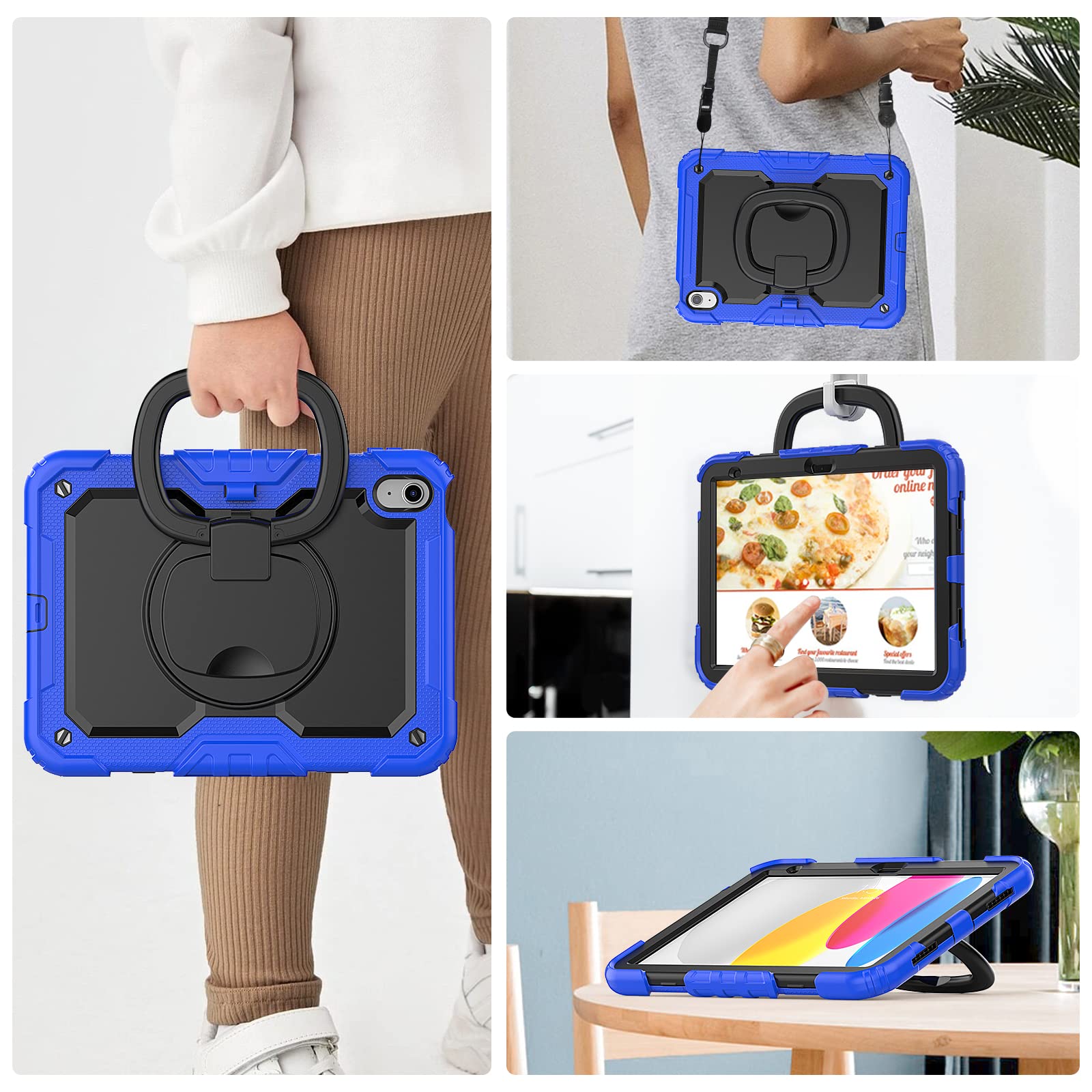 iPad第10世代 (2022) 本体+ケース+保護フィルム付き Amazon.co.jp: For 2022モデルiPad10保護フィルム付きケース2022